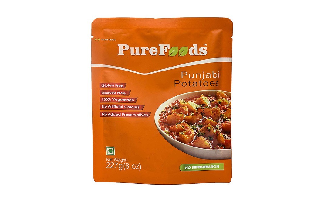 Purefoods Punjabi Potatoes    Pack  227 grams